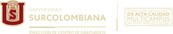 DIRECCION DE CENTRO DE GRADUADOS, Universidad Surcolombiana
